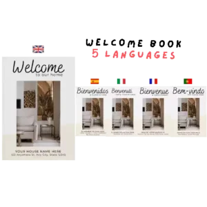Full BnB Welcome Book (5 Languages)