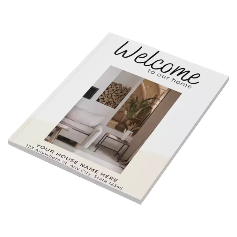 BnB Welcome Book Template (English) – preview 1